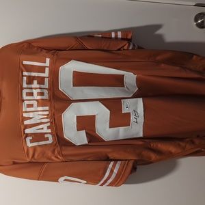 Autographed Earl Campbell #20 Texas Longhorns Jersey